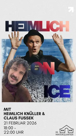 Heimlich Knüller & Claus Fussek on Ice at Napoleon Komplex
