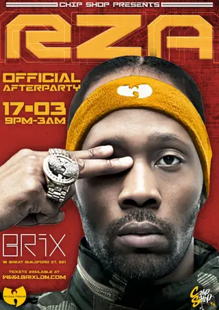 RZA at BRIX ! Wu Tang after party at Brix LDN