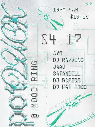 potluck - EDM event at Mood Ring in New York City