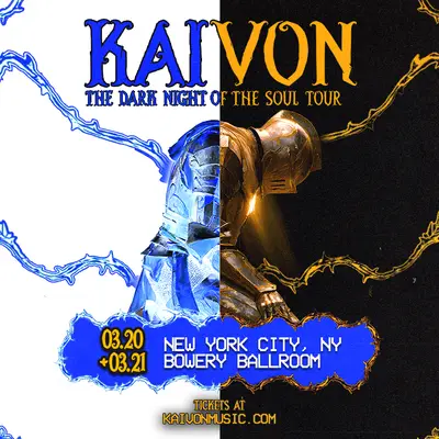 KAIVON - EDM event at Bowery Ballroom in New York City
