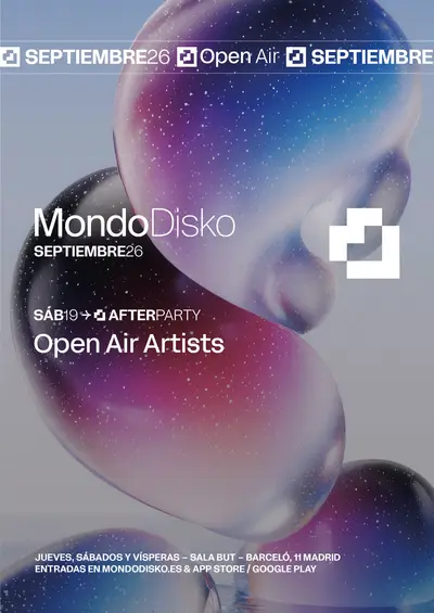 AFTERPARTY: OPEN AIR ARTISTS - EDM event at But in Madrid