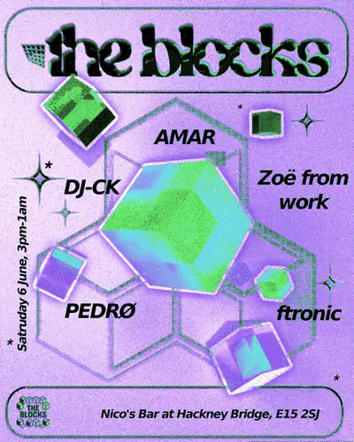 The Blocks at Nico's Bar (free event) - EDM event at Nico's Bar at Hackney Bridge in London