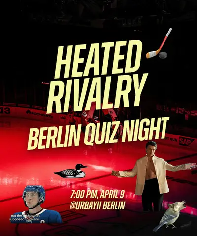 Heated Rivalry Music&Quiz Night - EDM event at Urbayn Berlin in Berlin