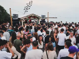 SALVE OPE AIR BEACH PARTY at Hola Club Sitges (Cala Vallcarca)
