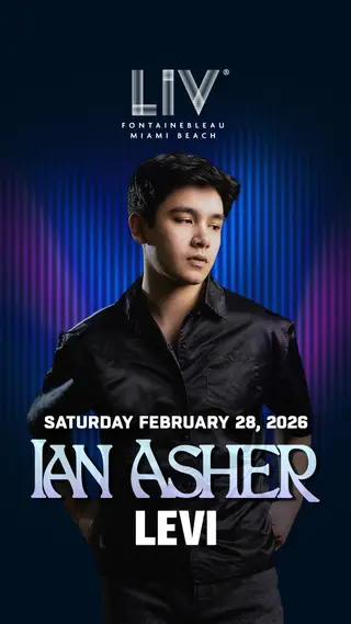 Ian Asher & LEVI at LIV Nightclub Miami