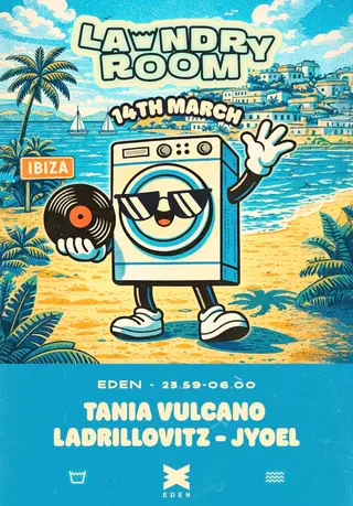LAUNDRY ROOM with Tania Vulcano,Ladrillovitz,JYOEL at Eden