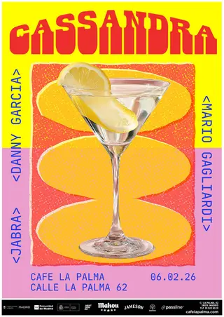 CASSANDRA: MARIO GAGLIARDI + JABRA + DANNY GARCIA at Cafe La Palma CASSANDRA: MARIO GAGLIARDI + JABRA + DANNY GARCIA at Cafe La Palma