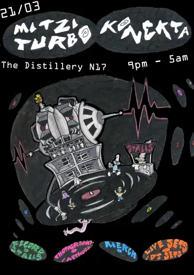 Underground Connections (Konekta X Mitzi Turbo) - EDM event at Distillery N17 in London