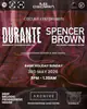 OSCURA x inU presents Durante and Spencer Brown