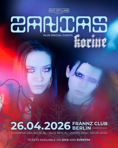 Zanias feat. Korine in Berlin - EDM event at Frannz Club in Berlin