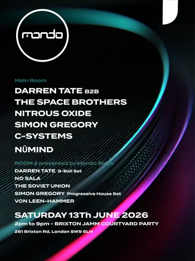 Mondo Mondo - EDM event at Brixton Jamm in London