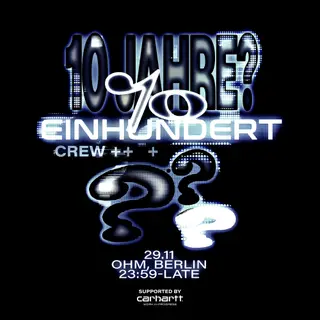 EINHUNDERT: 10 JAHRE at OHM