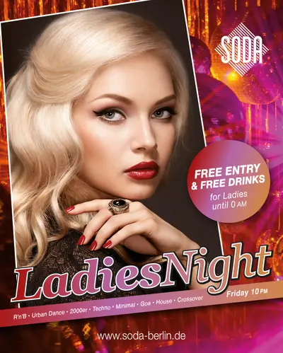 Moon Night - Friday - EDM event at Soda Club in Berlin