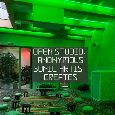 Anonymous Sonic Artist Creates - Open Studio - EDM event at TBA - Reforesters Laboratory in New York