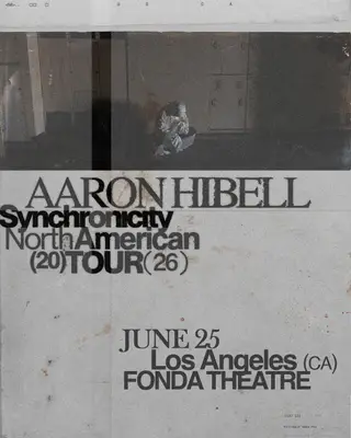 Aaron Hibell at Fonda Theatre