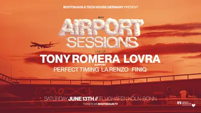 BC173 Airport Session pres. by Bootshaus & Tech House Germany - EDM event at TBA - Moxy Köln/Bonn Flughafen in Cologne