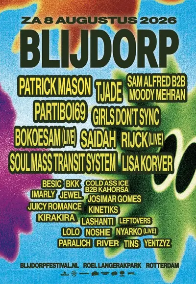 Blijdorp Festival - EDM event at Roel Langerakpark in Rotterdam