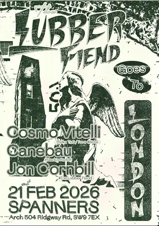 Lubber Fiend goes to London at Spanners Lubber Fiend goes to London at Spanners