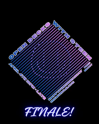 Open decks with STEEN (Finale) - EDM event at Happyfun Hideaway in New York City