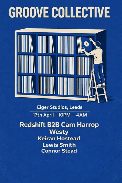 Groove Collective - EDM event at Eiger Studios in Paris