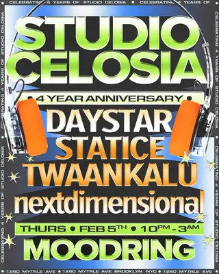 Studio Celosia 4 Year Anniversary at Mood Ring Studio Celosia 4 Year Anniversary at Mood Ring