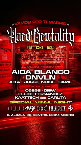 Hardbrutality at Sala Cocó Hardbrutality at Sala Cocó