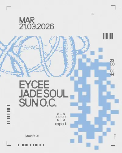 EYCEE, Jade Soul, Sun O.C - EDM event at export in Rotterdam