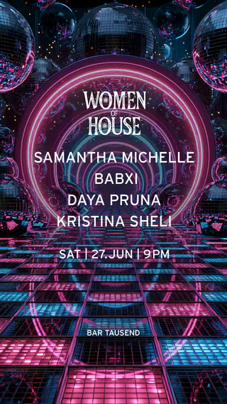 Woman of House: Samantha Michelle - babxi - Kristina Sheli - Daya Pruna at Tausend Woman of House: Samantha Michelle - babxi - Kristina Sheli - Daya Pruna at Tausend