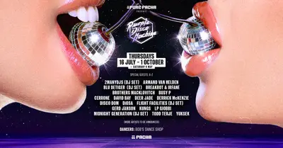 Purple Disco Machine - PURE PACHA - CLOSING PARTY Purple Disco Machine - PURE PACHA - CLOSING PARTY - EDM event at Pacha Ibiza in Ibiza