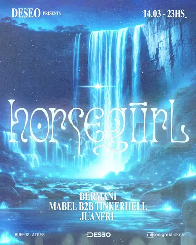 horsegiirL - EDM event at Deseo BS AS in Buenos Aires