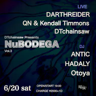 NuBODEGA Vol.3 at Chitei 地底 NuBODEGA Vol.3 at Chitei 地底