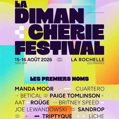 LA DIMANCHERIE FESTIVAL 2026 - EDM event at Parking du Lazaret in West