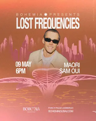 Bohemia presents Lost Frequencies at Bohemia Beach Club