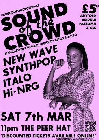 Sound Of The Crowd: Manchester's Newest Night Of Retro Electro at The Peer Hat