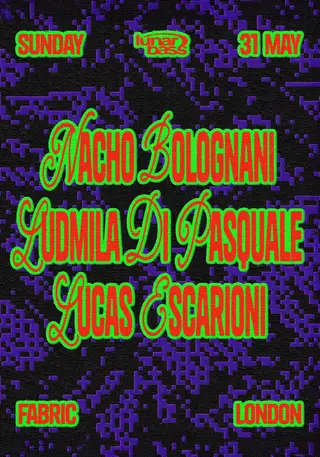 CAYA: Lunar Bass - Nacho Bolognani, Ludmila Di Pasquale, Lucas Escarioni at fabric