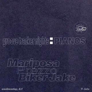 GROOVE TRACKER NIGHTS: Mariposa at Pianos GROOVE TRACKER NIGHTS: Mariposa at Pianos