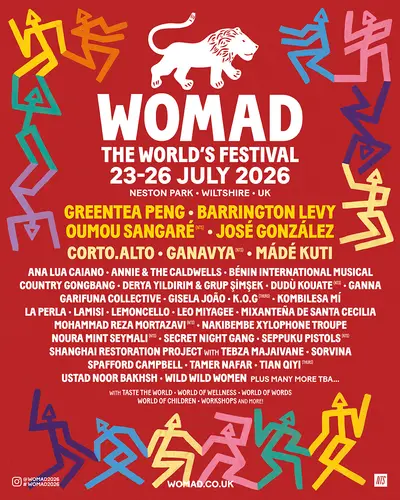 WOMAD Festival - EDM event at Neston Park, Wiltshire in West + Wales