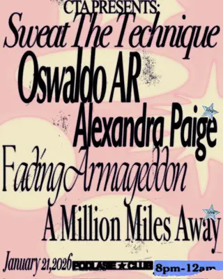 CTA PRESENTS: SWEAT THE TECHNIQUE at Podlasie Club