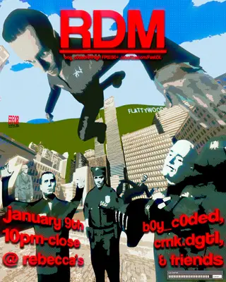 RDM: boy_c0ded's darkrp birthday server at Rebecca's RDM: boy_c0ded's darkrp birthday server at Rebecca's