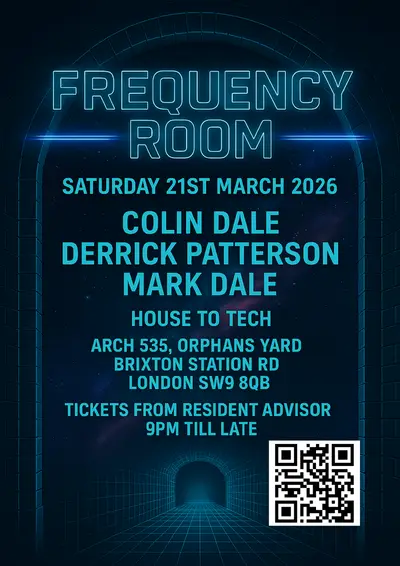 Frequency Room - EDM event at Arch 535 in London