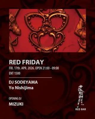 REDBAR FRIDAY at Red Bar