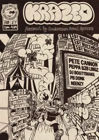 Krazed 1st Birthday with Pete Cannon at World Headquarters