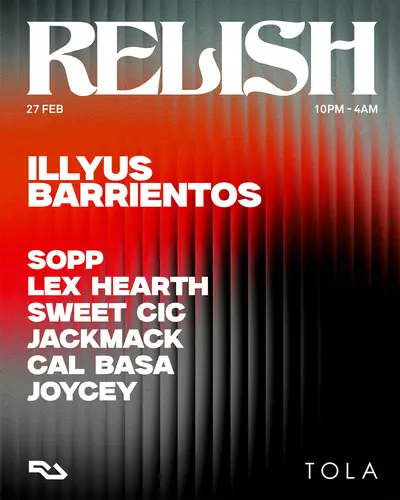 RELISH - EDM event at Tola in London