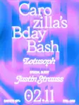 Carozilla's Bday feat. Justin Strauss thumbnail Carozilla's Bday feat. Justin Strauss thumbnail