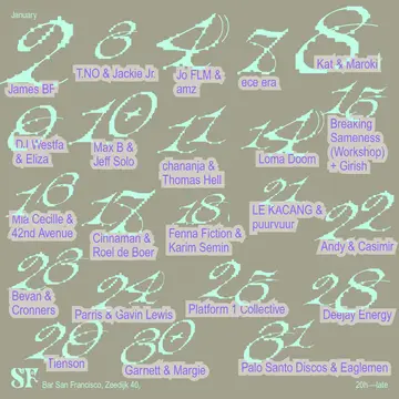 Fenna Fiction & Karim Semin at San Francisco Fenna Fiction & Karim Semin at San Francisco