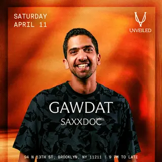 Gawdat at UNVEILED w/ Saxxdoc at Unveiled
