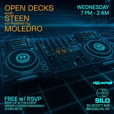 Open Decks with STEEN and Moledro - EDM event at SILO in New York