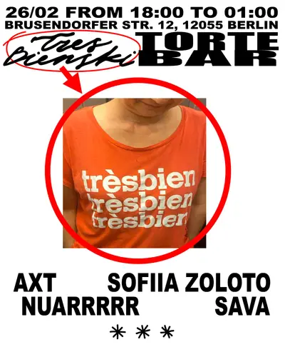 TRES BIENSKI x TORTE TRES BIENSKI x TORTE - EDM event at TORTE BAR in Berlin