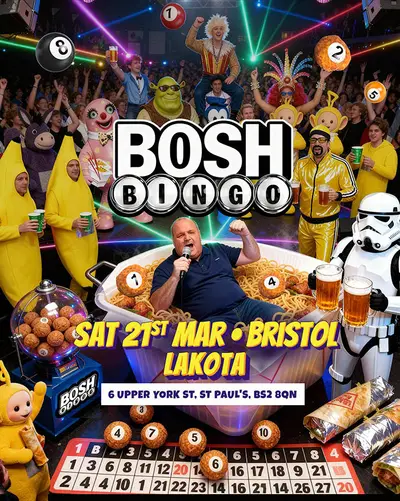 Bosh Bingo - EDM event at Lakota in Bristol