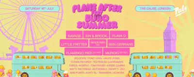 Plans After Fest - Euro Summer - EDM event at The Cause in London